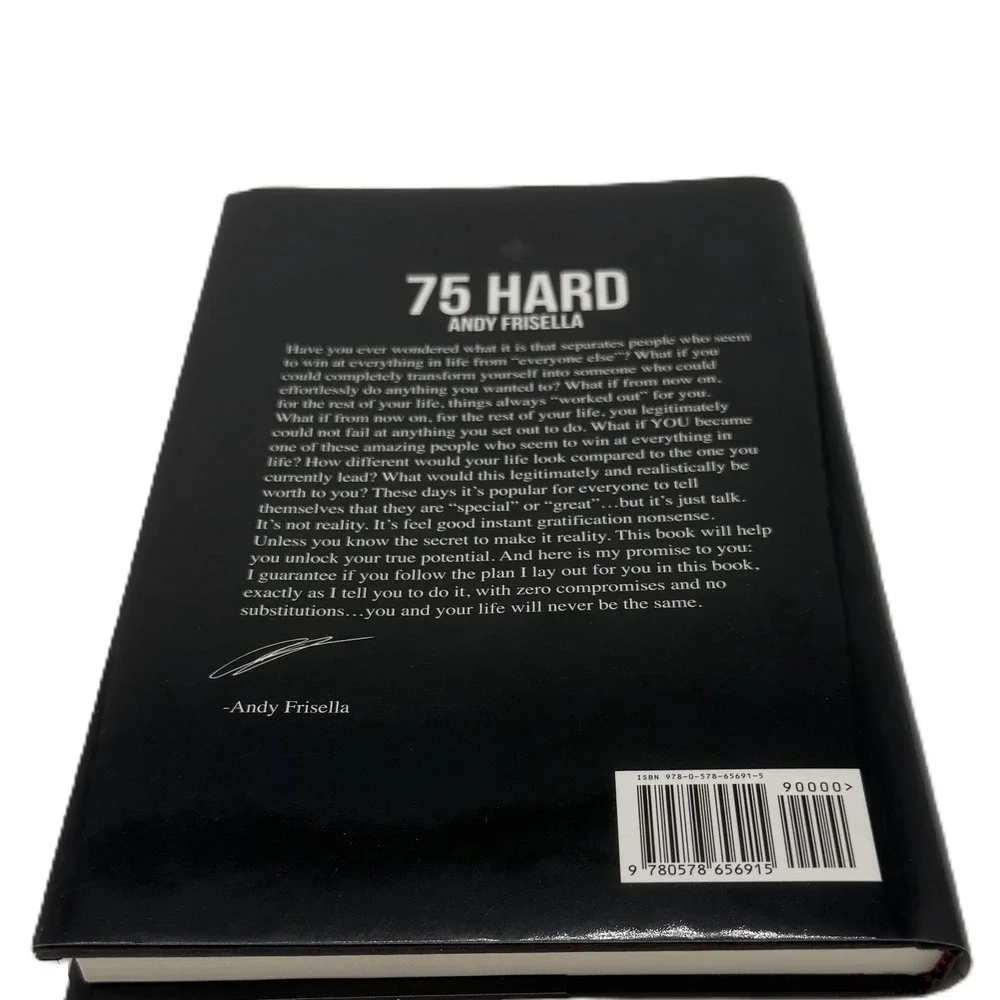 75 Hard A Tactical Guide to Winning the War with Yourself Andy Frisella Book‎